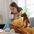 thumbnail image 6 of Vintage Western Cowboy Soft Cozy Warm, Lightweight And Plush Flannel Throw Blankets - Perfect for Couch, Bed, Travel, 6 of 8