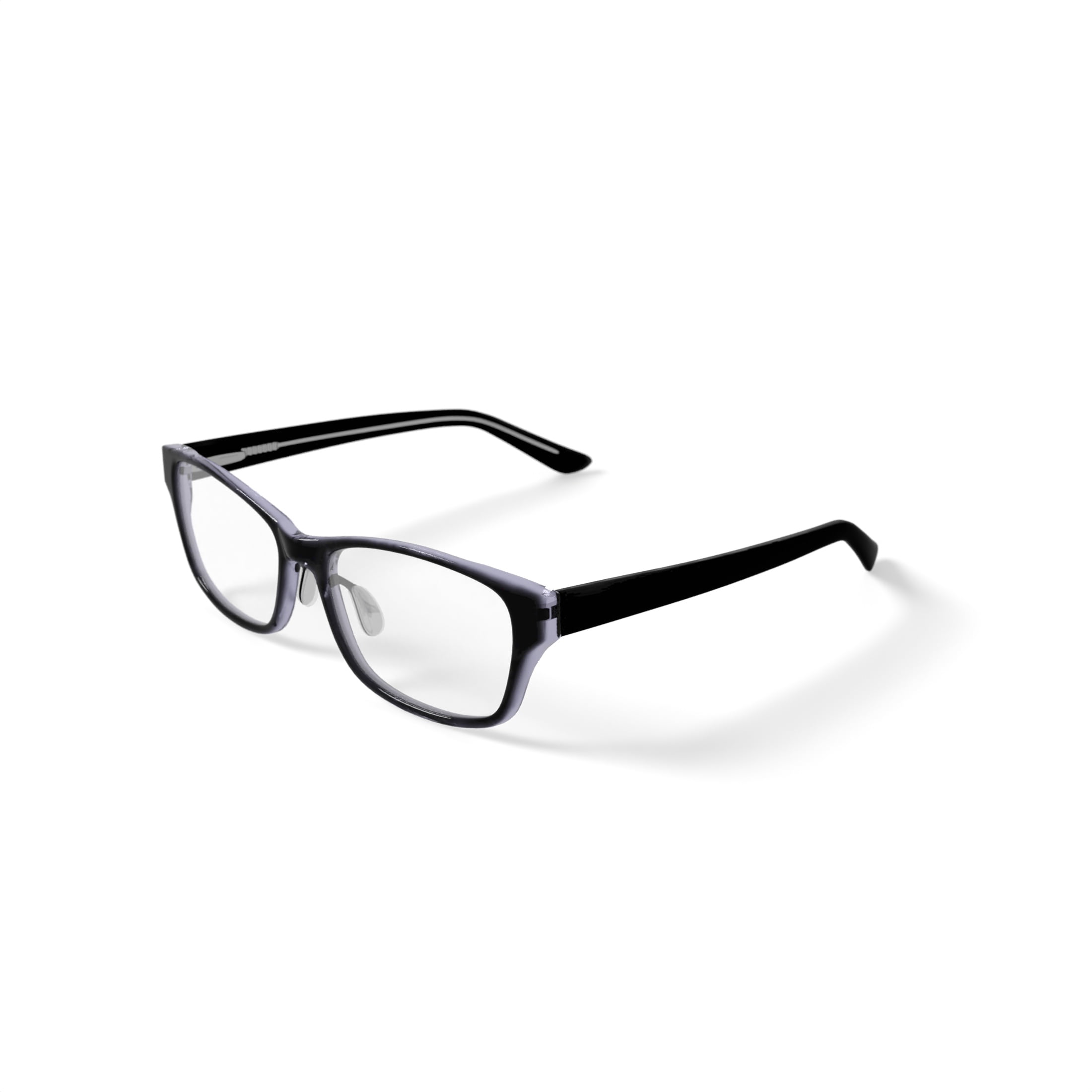 Walmart Women's FM14031 Rectangular Prescription Eyeglasses with Case, Black
