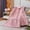 Pink, variant on Weighted Blankets,Blanket For Couch Flannel Fleece Leaves Pattern Lightweight Twin Bed Blanket All Season Use Brown 100*150cm