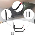 thumbnail image 6 of yotijay Kayak Storage Rack Wall Mount Hanger Rack Portable Multipurpose Utility Canoe Hanger Garage Kayak Storage Hook for Surfboard Red, 6 of 9