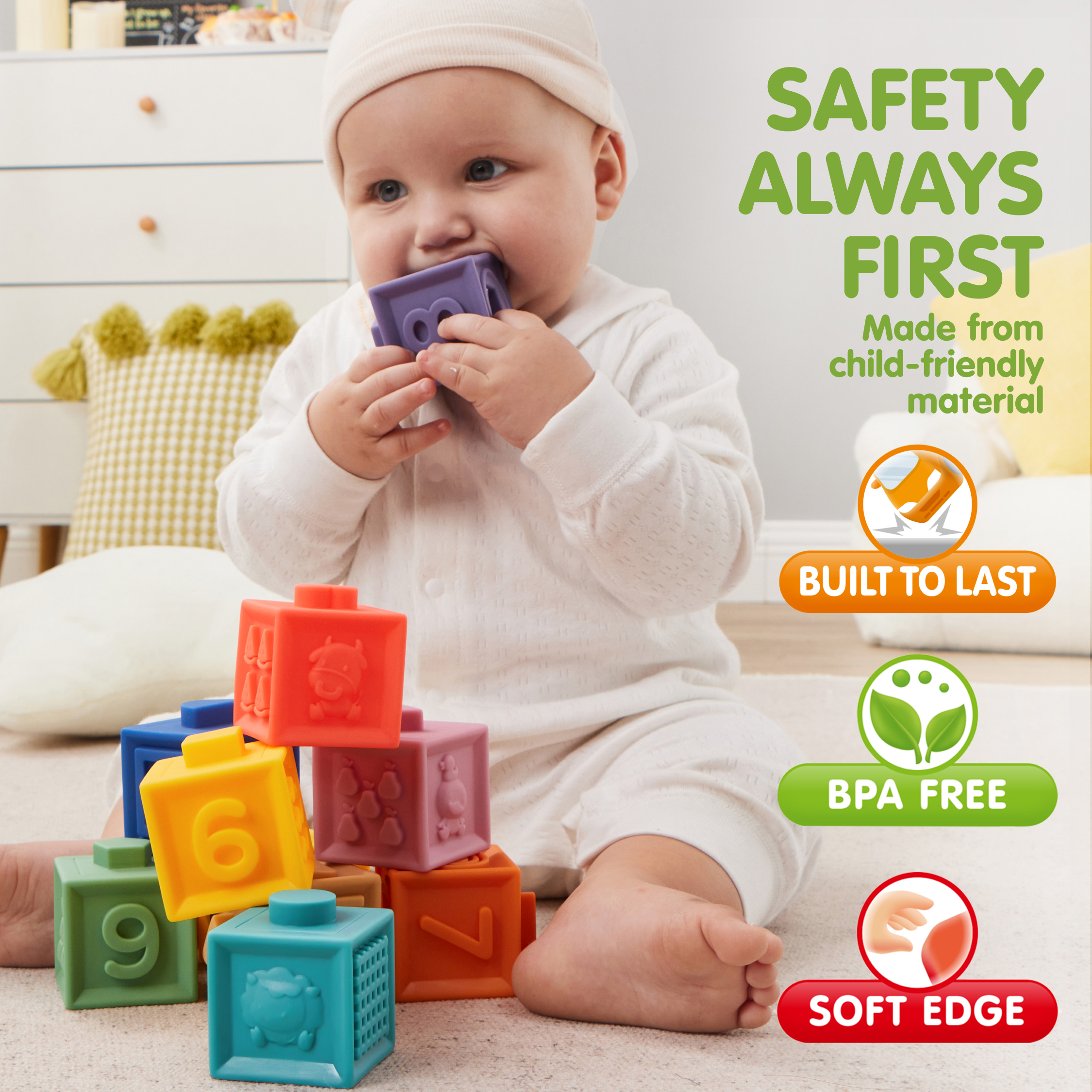 Joyfy Montessori Baby Toy 4-in-1 Sensory Set photo 2