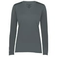 thumbnail image 1 of Holloway 222824.059.M T-Shirt à Manches Longues pour Femmes Momentum, Graphite - Moyen, 1 of 1