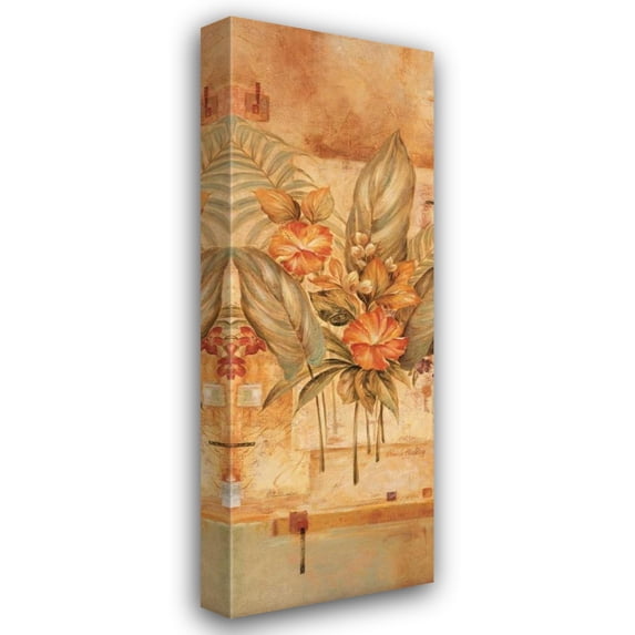 Pamela Gladding 16x40 Gallery Wrapped Canvas Wall Art Titled - Mandalay Hibiscus