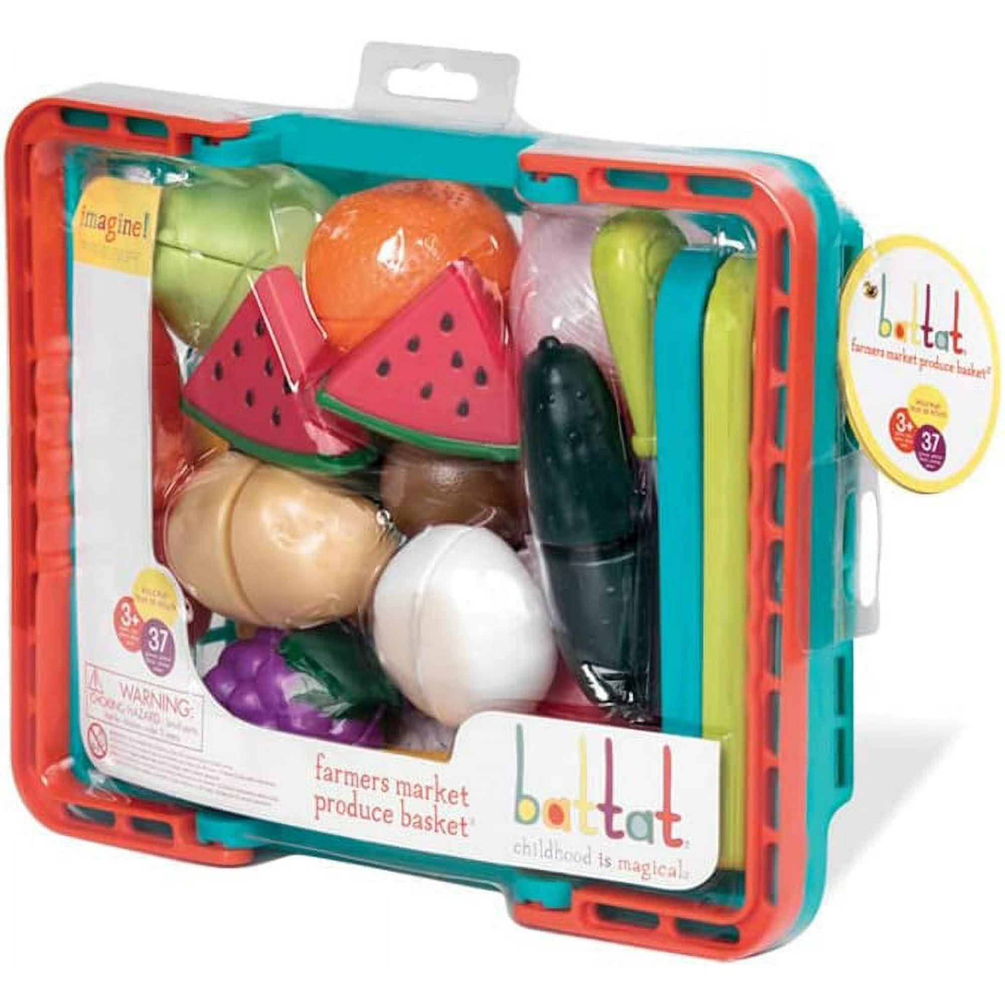 Battat farmers market produce basket hotsell