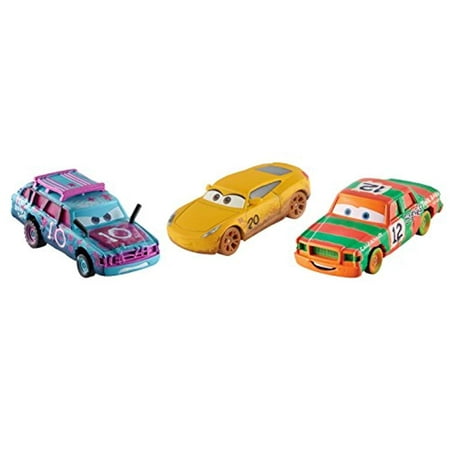 FXH58 Disney Pixar Cars Die-Cast Crazy 8 Vehicle, 3 Pack - SIOC