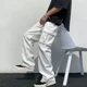 thumbnail image 4 of Pantalones casuales holgados de algodón blancos para hombre, con múltiples bolsillos, estilo funcional, los más vendidos de Shopee, comercio transfronterizo, pantalones de trabajo, 4 of 4