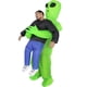 thumbnail image 2 of Disfraz Inflable Alien Rack & Pack Traje Ovni Unitalla, 2 of 7