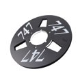thumbnail image 1 of Carrete De Cinta Vacío De 10,5 Pulgadas, Pieza De Máquina Con Apertura De aleación De Aluminio Con Diseño De 3 Orificios Para Brida NAB, Diámetro De 10,5 Pulgadas Para Cinta, 1 of 7