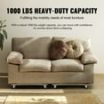 thumbnail image 6 of VEVOR Furniture Dolly, 1000 lbs Each Load Capacity,2 Packs, 18" x 30", 8 x 3" PP Swivel Casters,Heavy Duty Hardwood Furniture Moving Dolly,Mover's Dolly, Moving Cart with Wheels for Heavy Furniture, 6 of 9