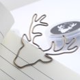 thumbnail image 4 of 8 PCS/Set Deer Head Paper Clip Shaped Paper Clip Creative Shape Pin Bookmark Deer Head Paper Clip, 4 of 5