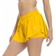 thumbnail image 3 of Pantalones cortos 2 en 1 fluidos para correr para mujeres Gimnasio Yoga Atlético Mujeres Entrenamiento Biker Spandex Lounge Sweat Falda Verano (amarillo) Feliz Sencillez, 3 of 4