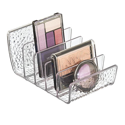 iDesign Rain Textured Plastic Palette Organizer for Storage of Cosmetics, Makeup, and Accessories on Vanity, Countertop, or Cabinet, 9.25" x 3.86" x 3.20" - Walmart.com