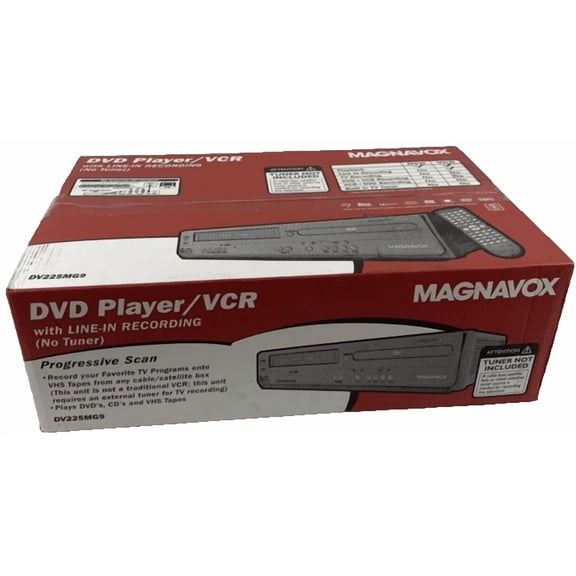 Magnavox DV225MG9 DVD/VCR Combo Player