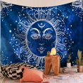 thumbnail image 5 of Honganda Wall Tapestry, Floral Rectangle Background Cloth Wall Hanging Carpet, 5 of 5