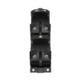 thumbnail image 3 of Interruptor de control de la ventanilla del automóvil, ABS negro y material de metal Botón del interruptor interior del lado del conductor Reemplazo de 6 botones para 2003‑2006, 3 of 5