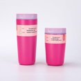 thumbnail image 1 of Vaso térmico de acero inoxidable portátil para café, viajes y exteriores, color rosa, 1 of 4
