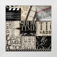 thumbnail image 1 of Wolk, Lisa 26x26 White Modern Wood Framed Museum Art Print Titled - Movie 9 Patch, 1 of 4
