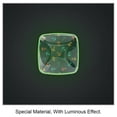 thumbnail image 2 of 4PCS Square Cabinet Fluorescence Knob Glowing in the Dark Furniture Drawer Pulls Handle with Screws Anchor, 2 of 5