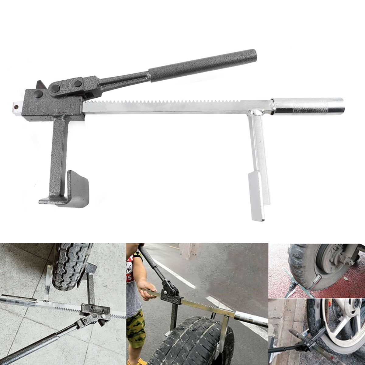 SUDEG Manual Portable Hand Tire Changer Tire Bead Breaker Mounting