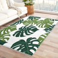 thumbnail image 1 of Monstera Deliciosa Area Rugs for Bedroom Living Room - 3x4 ft - Leaf Carpet for Home Decor - Leaf Patterned Decorative Indoor Small Rug - Washable & Soft & Non Slip & Low Pile (ZL&073), 1 of 6