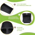thumbnail image 5 of Prius Cup Holder Tray Center Console Organizer Console Container Center Storage for Prius Zvw30/35 2, 5 of 5