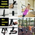 thumbnail image 4 of Sangle d'Ancrage de Porte Améliorée pour Bandes de Résistance Exercices, Ancrage Multi-Point Portable pour Gym à Domicile Entraînement Physique, Bandes de Résistance de Porte Équipement d'Entraînement Extensible, Entraînement de Force, 4 of 4