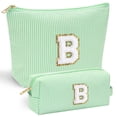 thumbnail image 1 of YOOLIFE 2 Bolsas de Maquillaje de Viaje para Mujer - Bonita Bolsa de Maquillaje Organizadora de Bolsas de Maquillaje Bolsa de Maquillaje Imprescindible de Viaje Bolsa de Maquillaje Regalos Personaliza, 1 of 5