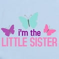 thumbnail image 2 of CafePress - I'm The Little Sister Butterfly Infant Bodysuit - Baby Light Bodysuit, Size Newborn - 24 Months, 2 of 4