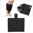 thumbnail image 5 of Funda táctica oculta para exteriores, cubierta de cintura de tiro rápido, equipo, chaleco, pasta de gancho y bucle (negro), 5 of 5