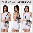thumbnail image 7 of Olurrisa Clear Crossbody Bag for Women, Crossbody Handbag for Concerts Stadium Approved Concert Purse for Music Festivals & Sporting Events, 7 of 7