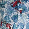 thumbnail image 2 of Men's Marvel Avengers Hawaiian Print Button Down Shirt Light Blue Medium, 2 of 4