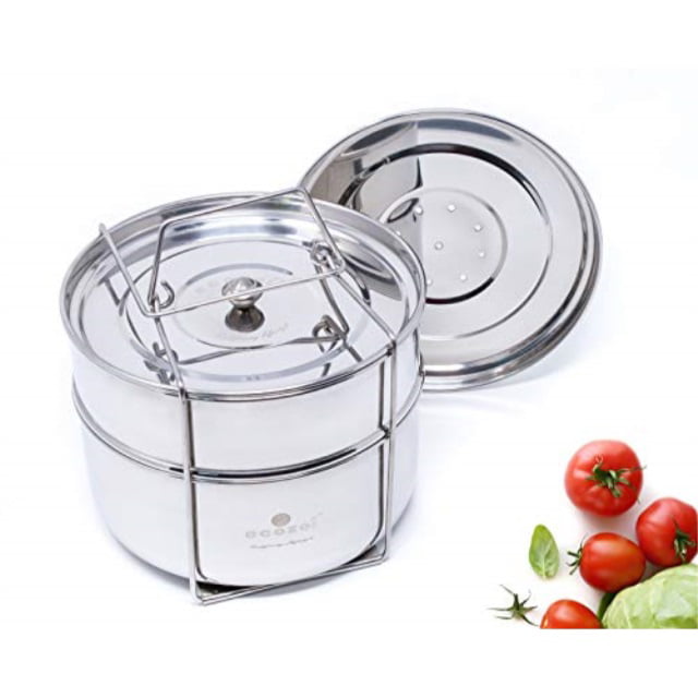 Details about   Pressure Cooker Accessories 6 QT Steamer Basket for Instant Pot Ninja Foodi 8QT 