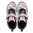 thumbnail image 3 of Psesaysky Strawberry Love Heart Velcro Sneakers Light Breathable Non Slip Durable Sports Shoes for Little Girls Size 11-15, 3 of 7