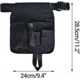 thumbnail image 2 of Bolsas de cinturón para herramientas de jardinería, bolsa para cinturón de herramientas con 6 bolsillos Riñonera para herramientas de jardín con cinturón ajustable para limpieza de, 2 of 4