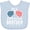 Blue, variant on Inktastic All American Brother USA Parade Boys Baby Bib