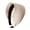 Apricot, variant on mdesiwst Hair Hoop High Elastic Sponge Inner Soft Fabric No Pressure Ultra Wide Thickened Headband Skull Lifting Hair Accessory