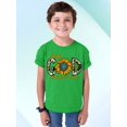 thumbnail image 3 of With God All Things Are Possible Easter Matthew 19:26 Christian Bible Verse Youth T-shirt, Youth L, Green, 3 of 5