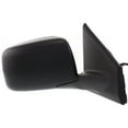 thumbnail image 5 of For Nissan Rogue Select 2014 2015 Door Mirror Passenger Side | Power Glass | Heated | Manual Folding | Textured Black Cover | Replacement For NI1321199 | 96301JM200-PFM, 5 of 7