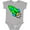AC-Heather Grey, variant on Inktastic Cute Green Rocket Boys or Girls Baby Bodysuit