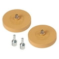 thumbnail image 3 of 2PCS Rubber Scraper Erasers with Adapter Eraser Disc for Drill Removal ​Films, 3 of 10