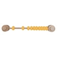 thumbnail image 2 of Juguete de tablero de actividades de aprendizaje de tablero ocupado de de madera, accesorios de bricolaje de habilidad práctica, tablero Amarillo Sunnimix tablero ocupado, 2 of 7