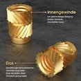 thumbnail image 4 of Threaded Insert Copper Threaded M2 Nut Parts Replacement Self-clinching, 4 of 7