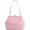 Pink Jelly, variant on Kiss Lock PVC Shoulder Bag Large Capacity Semi-Transparent Waterproof Handbag Lightweight Stylish Clutch Purse Daily Shopping