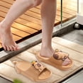thumbnail image 1 of Zapatillas de baño de carpincho para niños, cómodas zapatillas de baño con dibujos animados para niños y niñas, 1 of 9