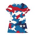 thumbnail image 4 of RXIRUCGD 2025 Vêtements d'Été pour Enfants 3-12 Ans Mode Imprimée Pyjama Rêveur Mi-Mollet Chemise de Nuit, 4 of 4