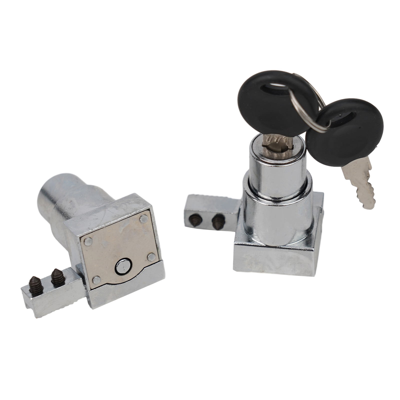 1Pc Cabinet Door Lock Zinc Alloy For Display Cabinets Counters Glass Cabinets Sliding Glass Door Lock Set With Keys