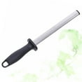 thumbnail image 4 of 1Pcs Sharpening Rod Black Cylindrical Adamas Rubber Handle For Kitchen Use Hunting, 4 of 9
