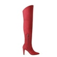 thumbnail image 3 of Dream Pairs Women's Over-the-Knee Heeled Boots Pointed-Toe Long Sexy, 3 of 5
