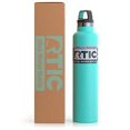 thumbnail image 5 of RTIC 26 oz Vacuum Insulated Water Bottle, Metal Stainless Steel Double Wall Insulation, BPA Free Reusable, Leak-Proof Thermos Flask for Hot and Cold Drinks, Travel, Sports, Camping, Teal, 5 of 5
