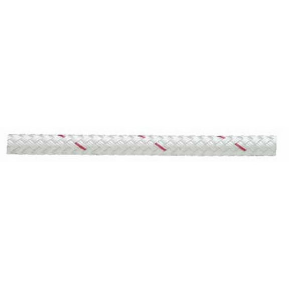 New England Ropes 21000600600 Sta-Set Polyester Double Braid, 3/16" x 600', White